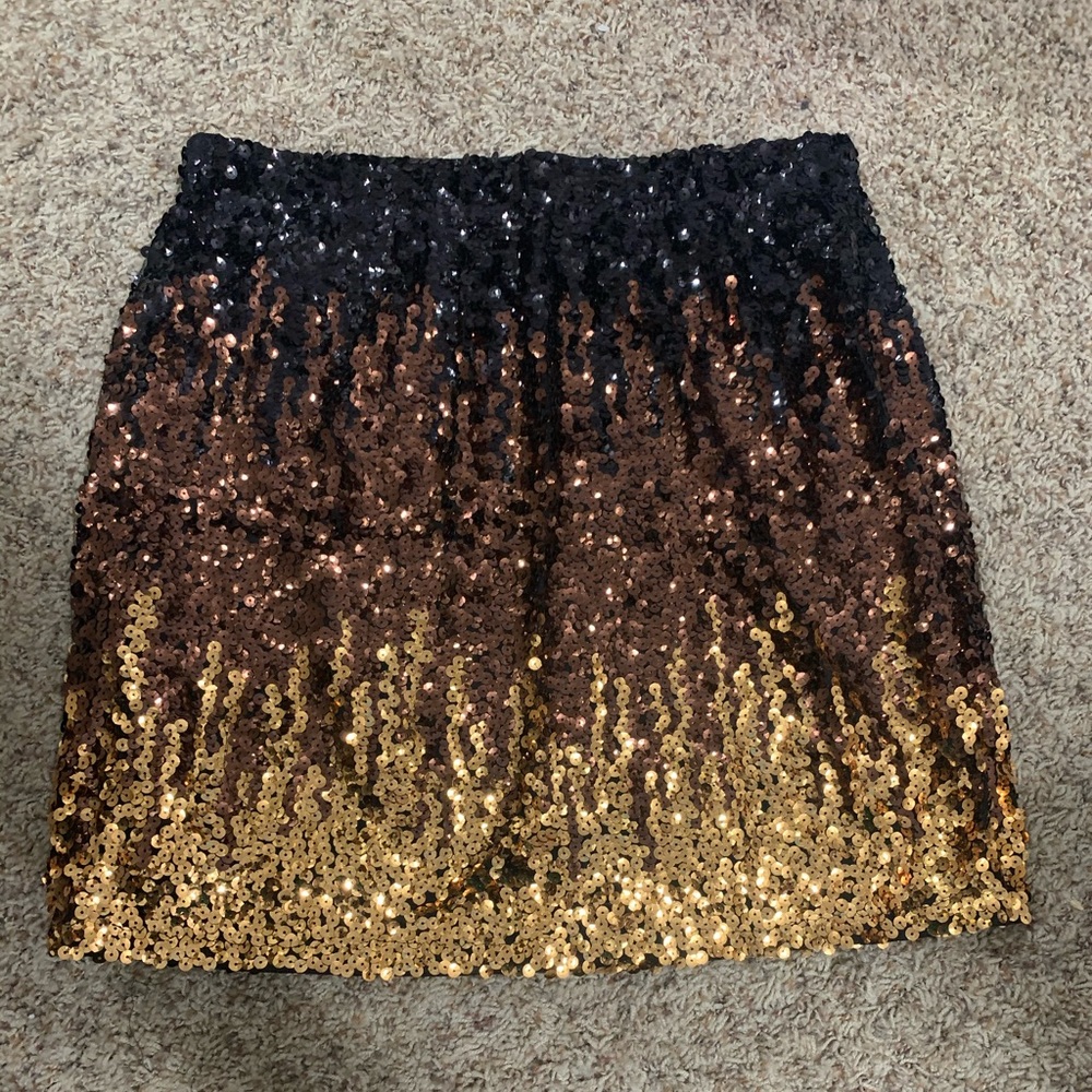 Sequin skirt
